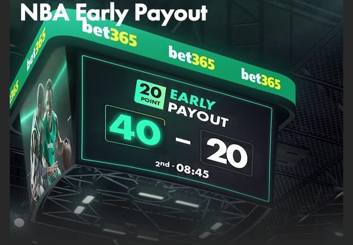 bet365 NBA Early Payout offer