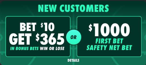 bet365 welcome bonuses