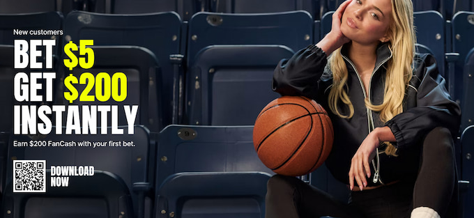 Fanatics bonus bet $5 get $200