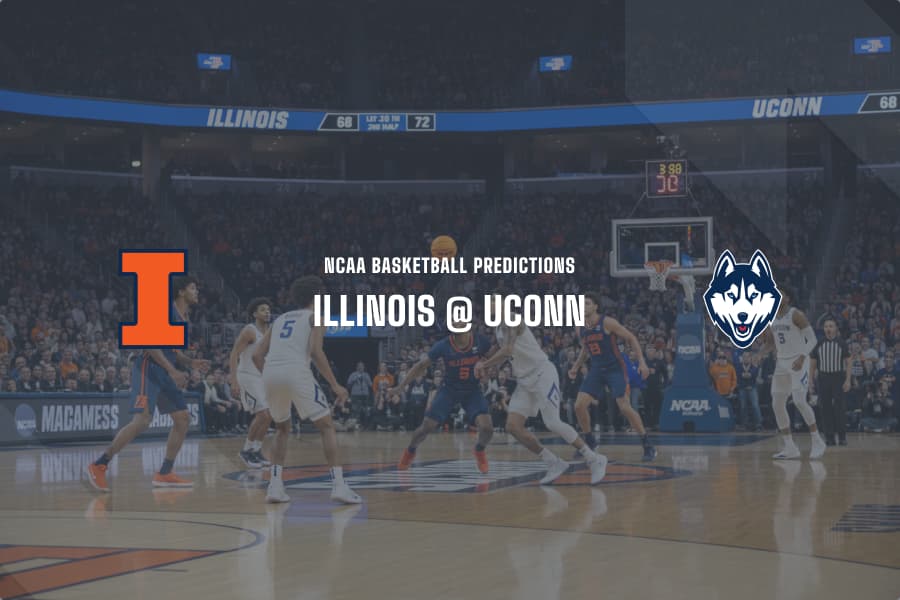 Illinois @ UConn NCAAB Tips