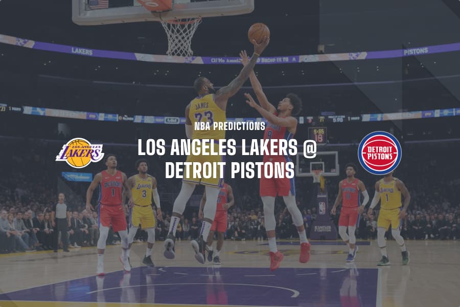 LA Lakers @ Pistons NBA Tips