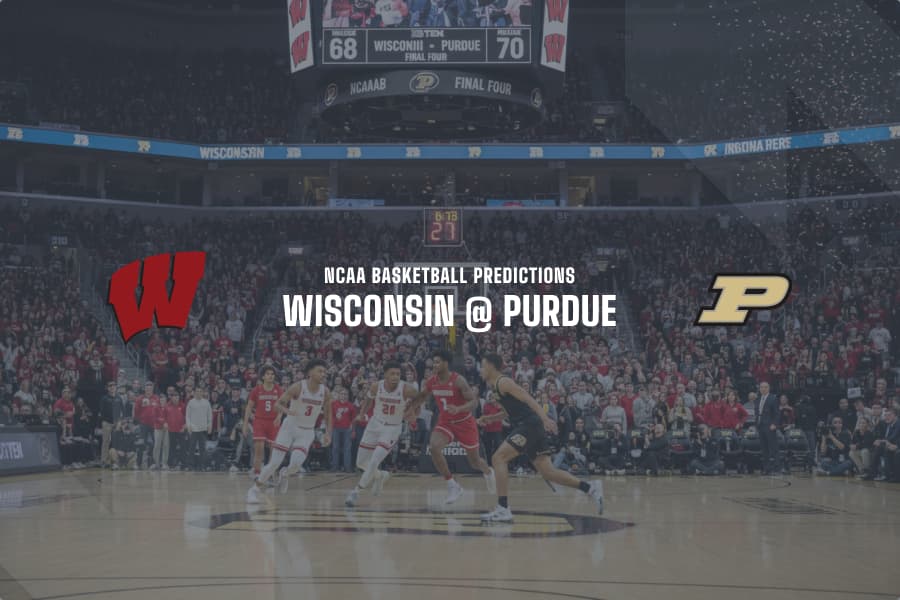 Wisconsin @ Purdue NCAAB 03/07/2026