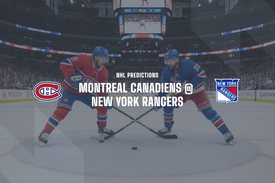 MON Canadiens @ NY Rangers NHL Tips