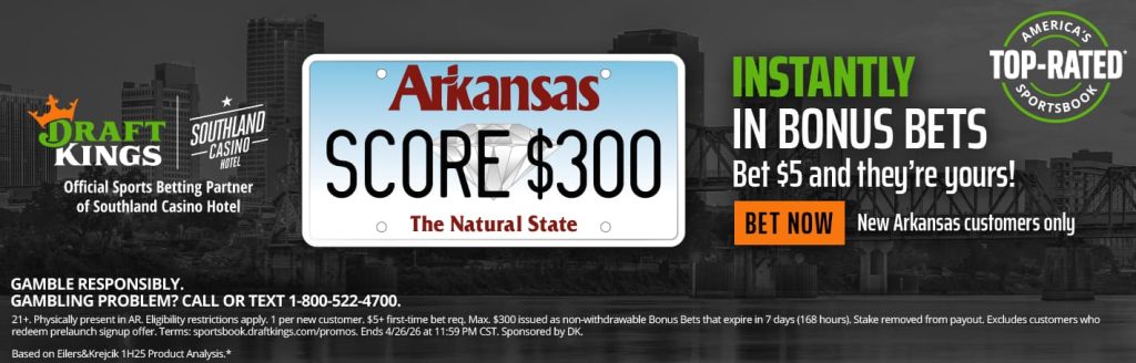 DraftKings Arkansas Offer