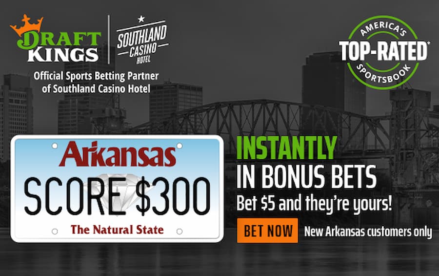 DraftKings Arkansas Luanch Promo