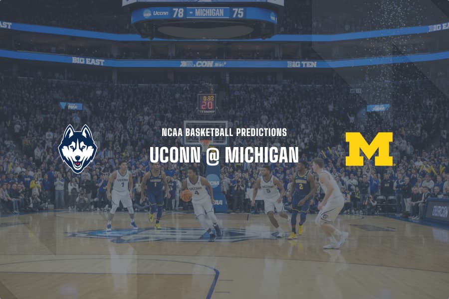 UConn @ Michigan NCAAB Tips