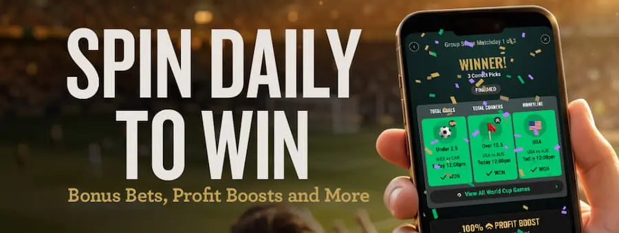 Ceasars Spin & Win
