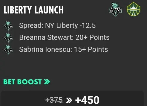 Liberty @ Storm SGP