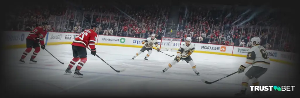 Ice Hockey in play