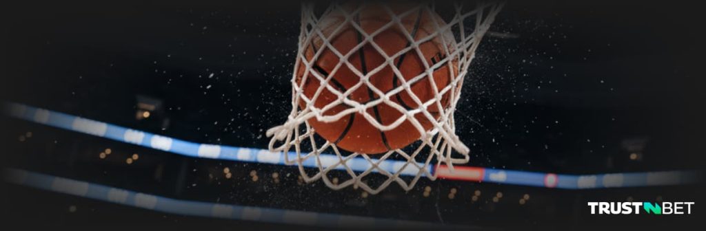 Basketball find net