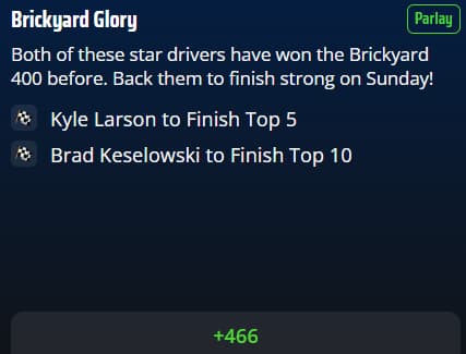 NASCAR Parlay
