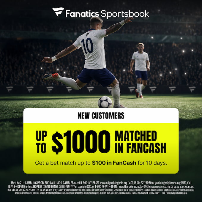 Fanatics bonus