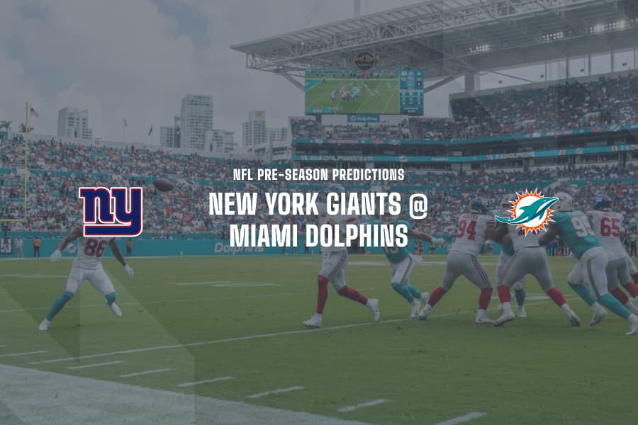 Giants @ Dolphins NFL Tips
