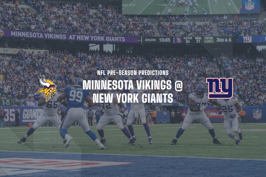 MIN Vikings @ NY Giants NFL Tips