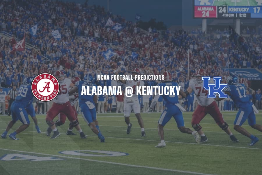 Alabama @ Kentucky NCAAF Tips