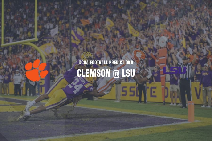 Clemson @ LSU NCAAF Tips