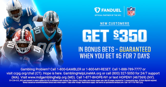 Fanduel Sign up Bonus $350