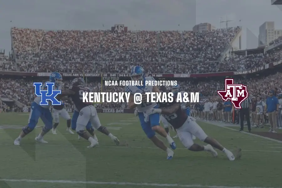 Kentucky @ Texas A&M NCAAF Tips