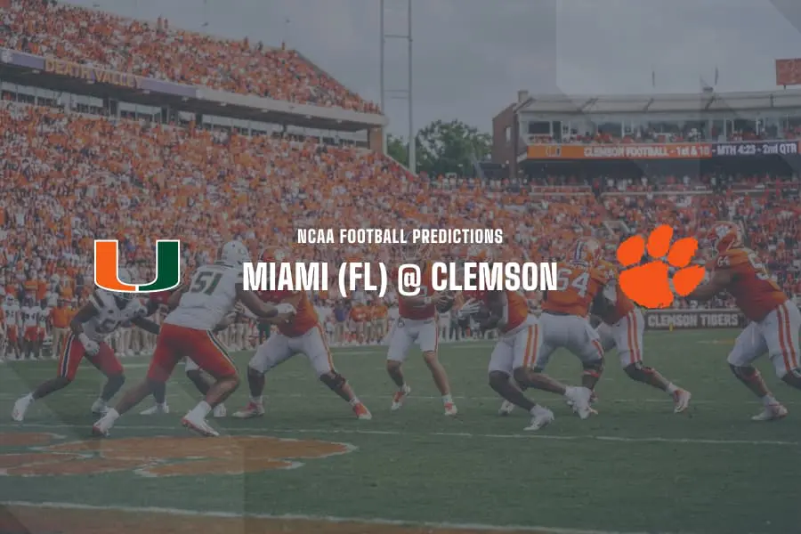 Miami @ Clemson NCAAF Tips