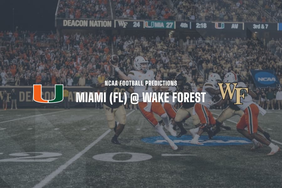 Miami @ Wake Forest NCAAF Tips