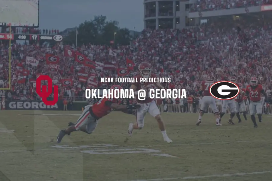 Oklahoma @ Georgia NCAAF Tips