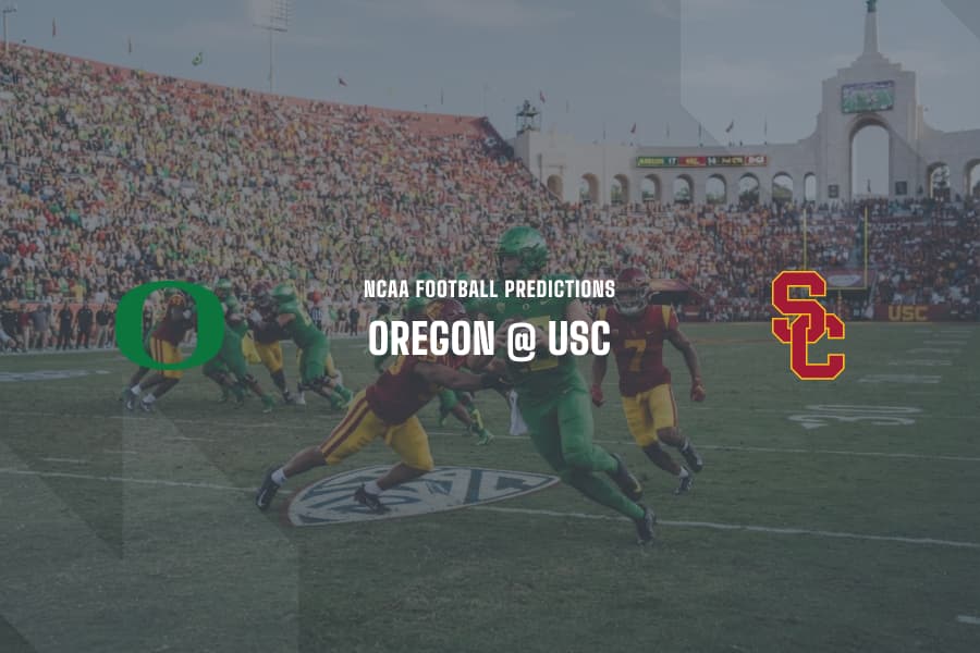 Oregon @ USC NCAAF Tips