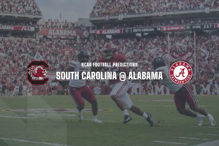 South Carolina @ Alabama NCAAF Tips