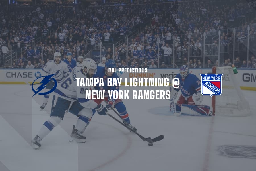 Lightning @ Rangers NHL Tips