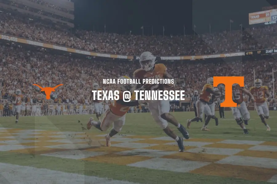 Texas @ Tennessee NCAAF Tips
