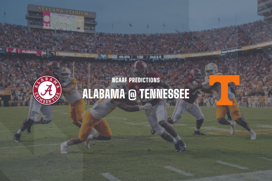 Alabama @ Tennessee NCAAF Tips