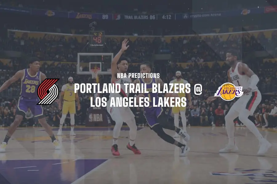 Blazers @ Lakers NBA Tips