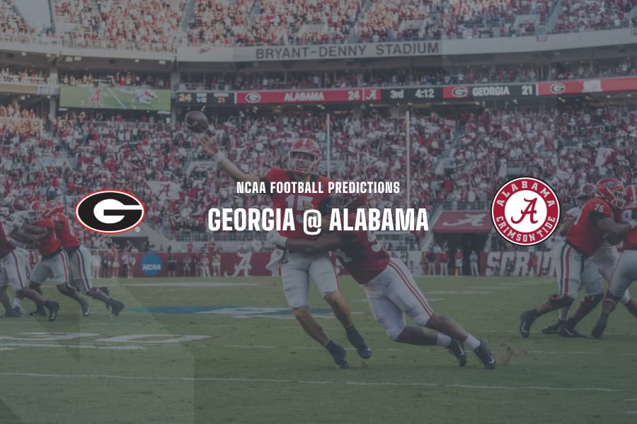 Georgia @ Alabama NCAAF Tips