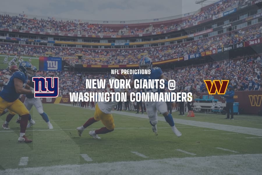NY Giants @ WAS Commanders NFL Tips