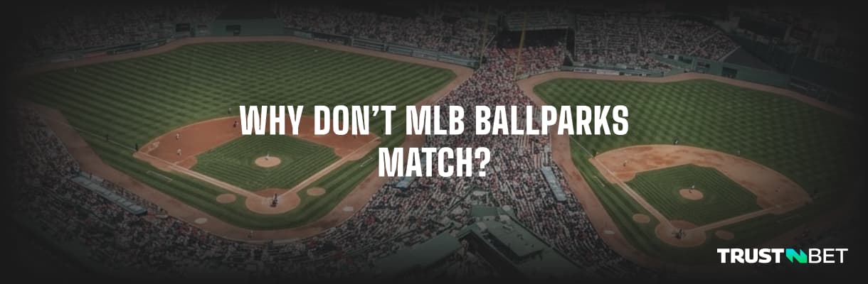 MLB Ballparks don't match
