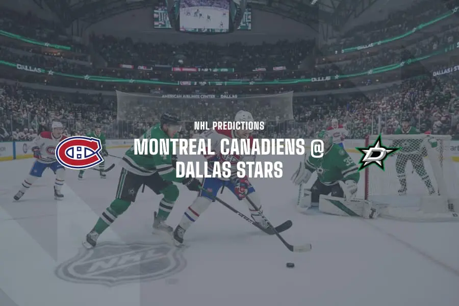 Canadiens @ Stars NHL Tips