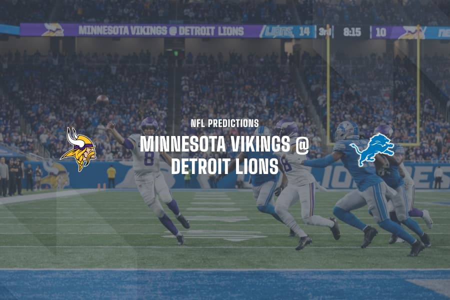Vikings @ Lions NFL Tips